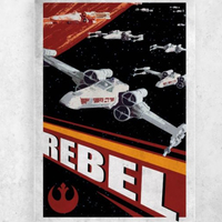 Assorted Star Wars Metal Posters: from $44 at Displate