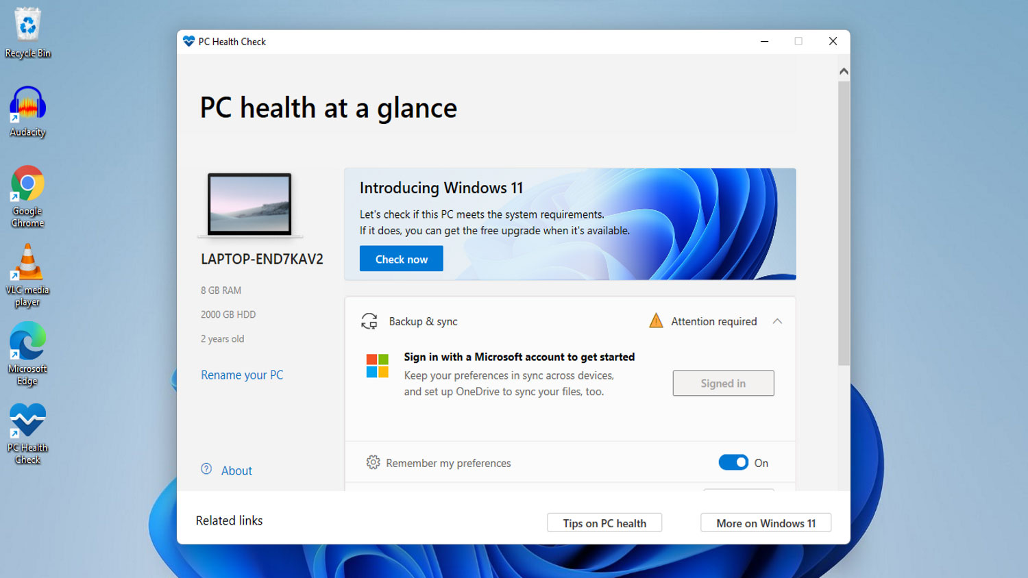 How To Check Windows 11 Compatibility Using Microsoft’s Health Check 