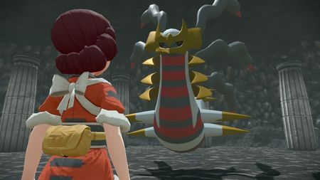 Catching Giratina in Pokemon Legends: Arceus in the Cobalt Coastlands