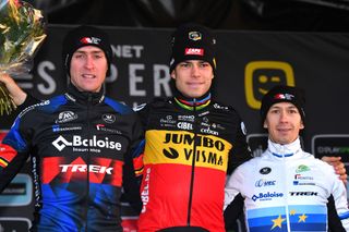 Cyclo-cross stars stunned and pessimistic after Wout van Aert's storming return