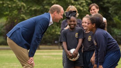 little girl defeated prince william