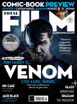Total Film magazine's Venom cover