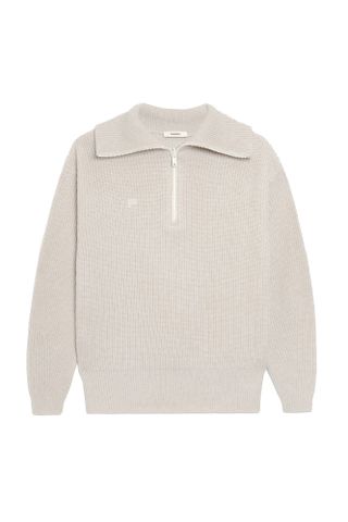 PANGAIA Recycled Cashmere Half Zip Sweater