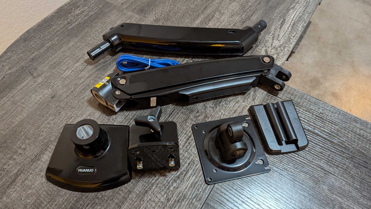 Image of the HUANUO Single Monitor Arm Mount (HNSS7).