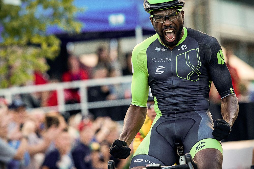 Justin Williams wins the Ladner Criterium in Canada