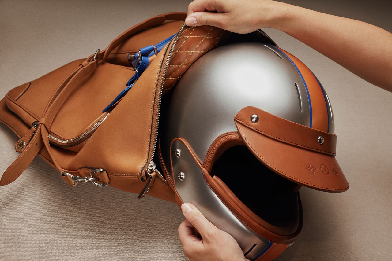 Work in progress on the Singer - Classic accessory set created in collaboration with Louis Vuitton