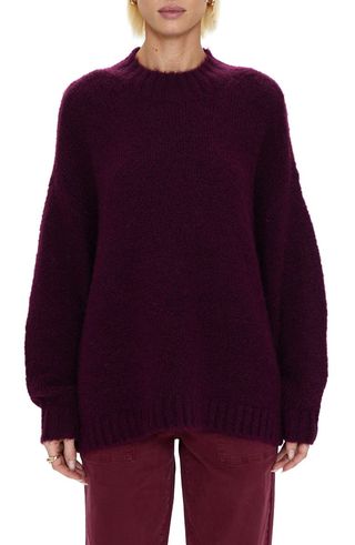 Carlen Mock Neck Oversize Sweater