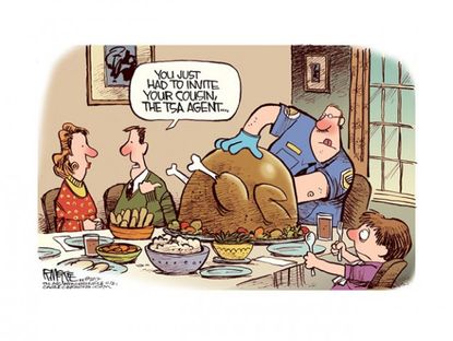 A very touchy Thanksgiving