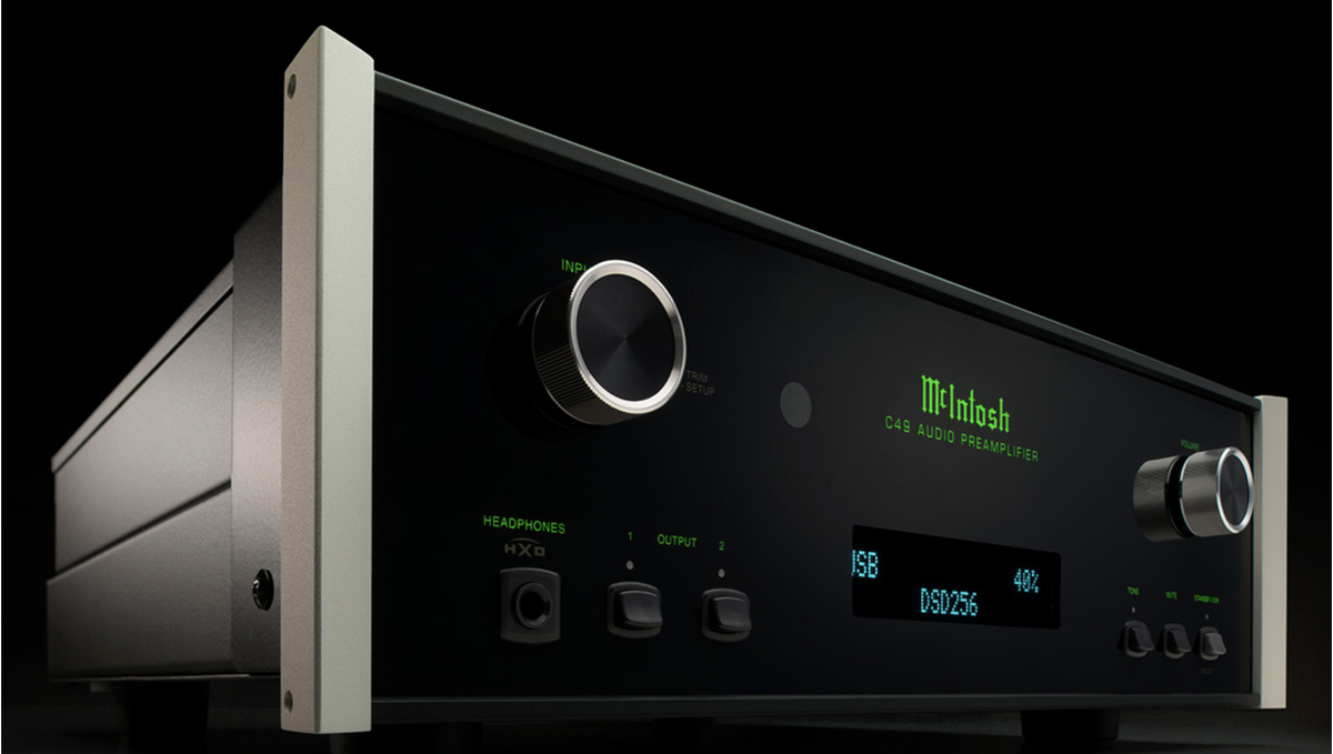 McIntosh C49 preamp with &#039;upgradeable&#039; DAC