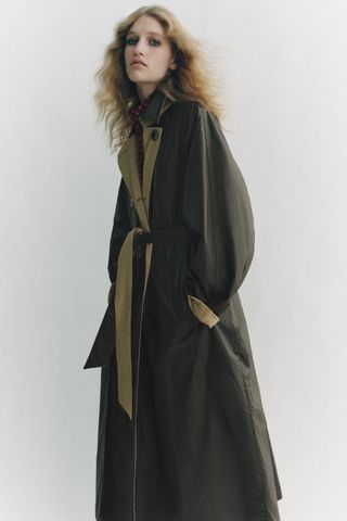 Reversible Trench Coat Zw Collection