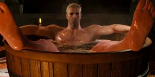 Bathtub Geralt from Witcher 3: Wild Hunt