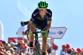 Simon Yates on stage 14 of the 2016 Vuelta a EspaÒa
