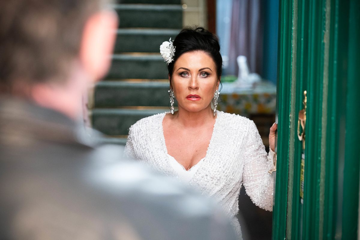 Kat Slater has a surprise visitor