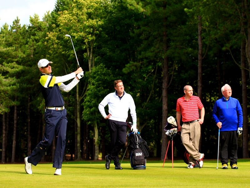 Steen Tinning, Fergus Bisset, Andy McVey and Colin Ramsay