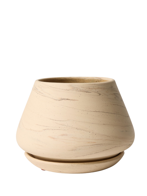 Marbled Ceramic Planter