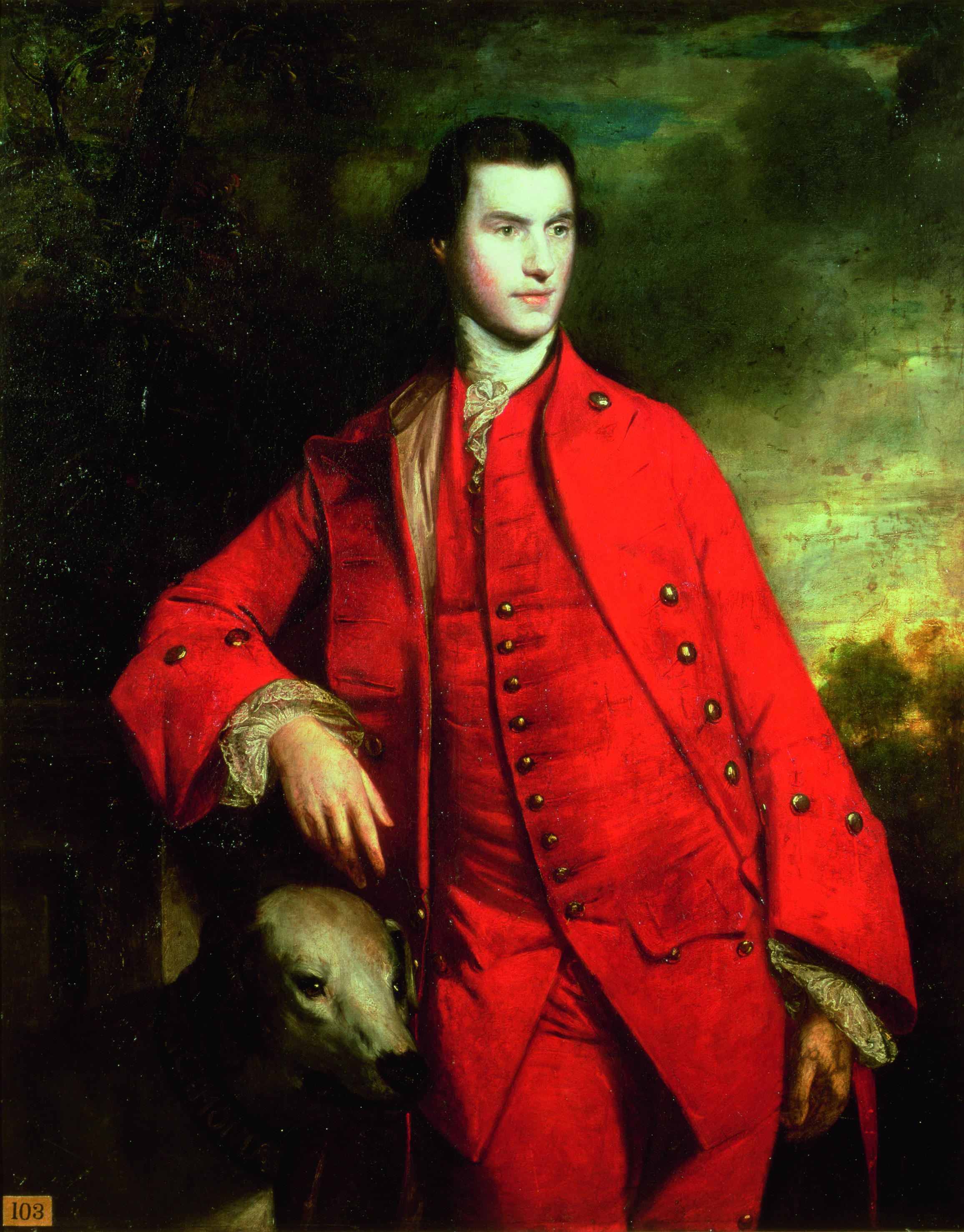 Charles Lennox (1735-1806) 3rd Duke of Richmond and Lennox, 1758 (oil on canvas) by Reynolds, Sir Joshua (1723-92)