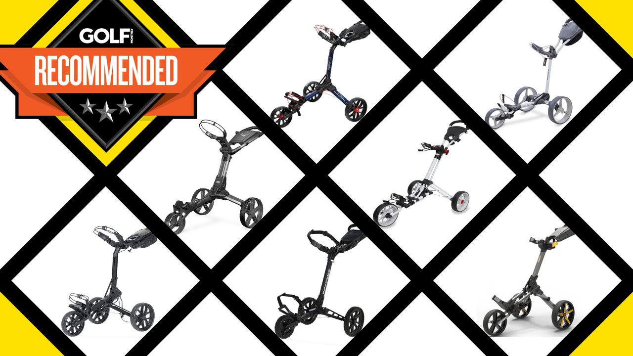 best golf push trolleys