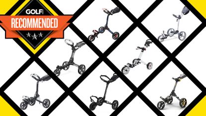 best golf push trolleys