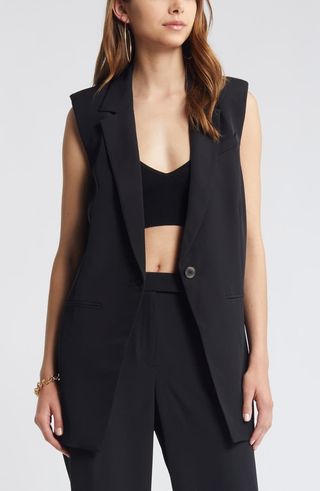 Tailored Long Vest