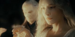 Cate Blanchett in The Lord of the Rings: The Fellowship of the Ring