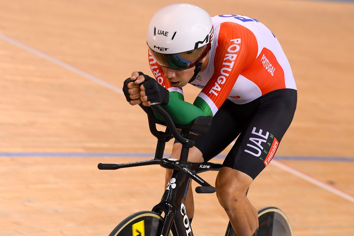 2020 UEC Track European Championships Plovdiv 4th Day 14112020 Individual Pursuit Ivo Oliveira Portugal photo Dario BelingheriBettiniPhoto2020