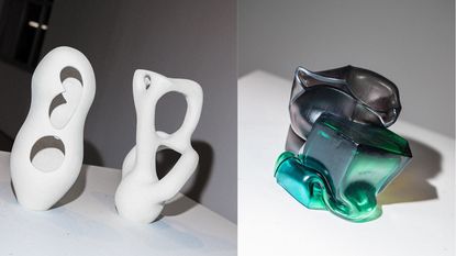 Objects on display at StoneX x Wallpaper* Material Alchemists exhibition
