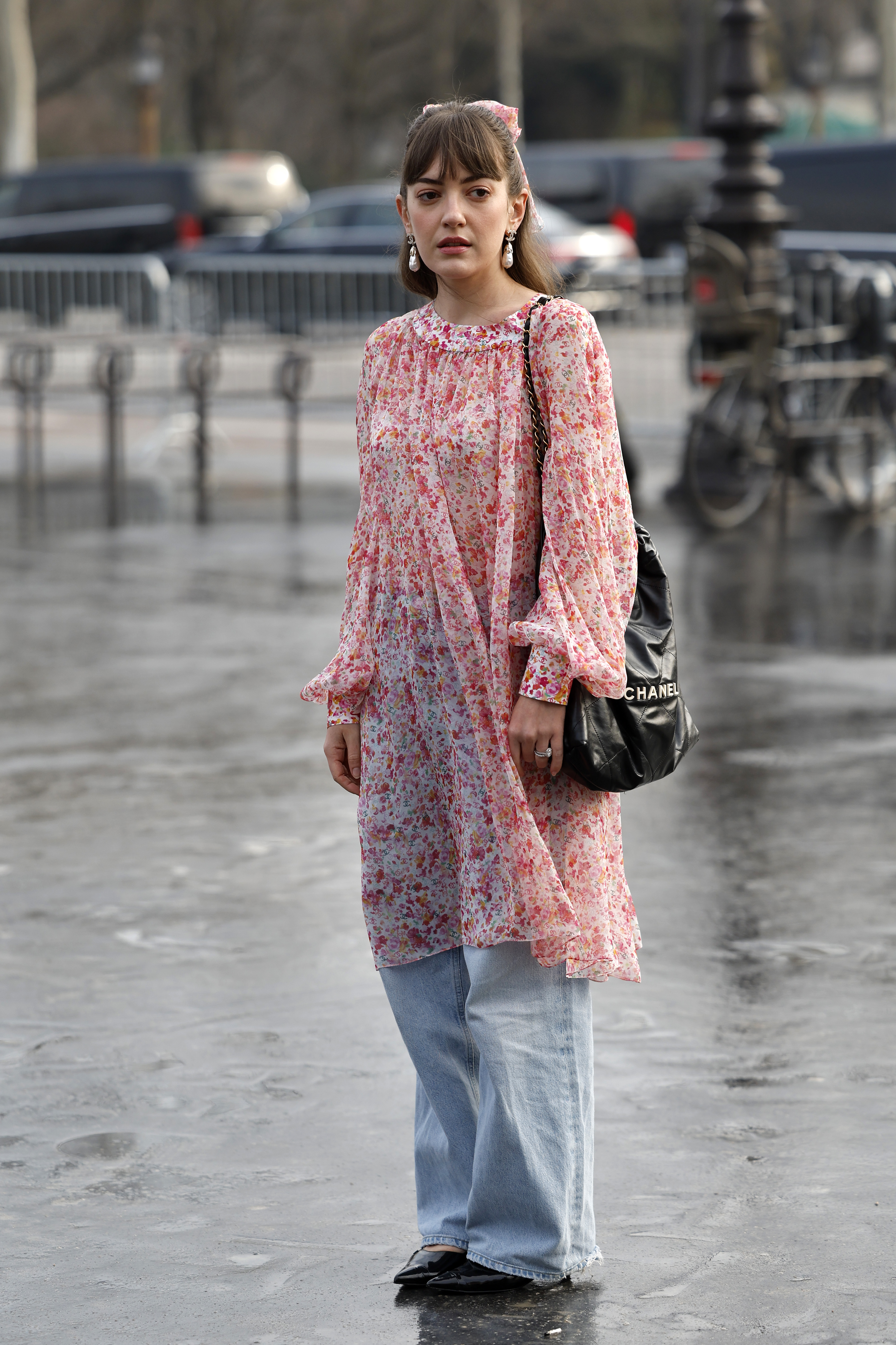 Dress over pants