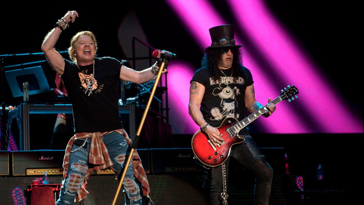 Guns N&#039; Roses perform live in 2020