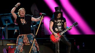 Guns N' Roses perform live in 2020
