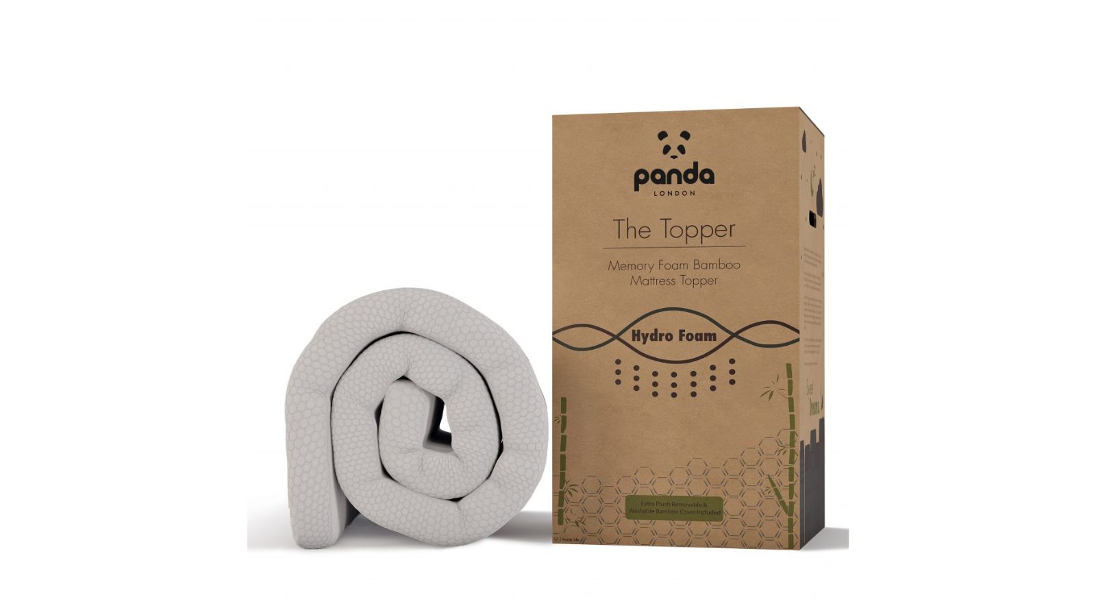 Panda mattress topper review by Louise Oliphant in test 