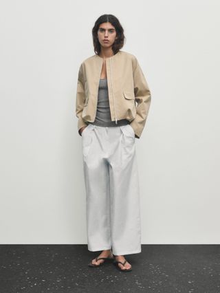 Massimo Dutti, Utility bomber jacket