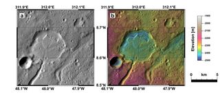 Study Suggests It Rained on Ancient Mars