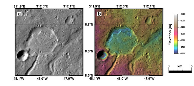 Study Suggests It Rained on Ancient Mars