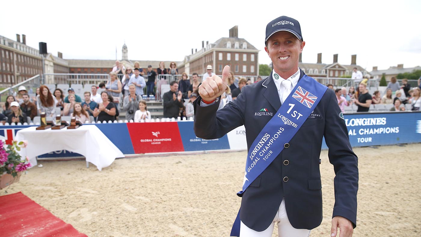 Ben Maher (GBR) winner of LGCT of London