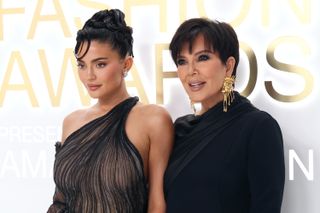 Kylie Jenner and Kris Jenner attend the 2022 CFDA Awards at Casa Cipriani on November 07, 2022 in New York City.