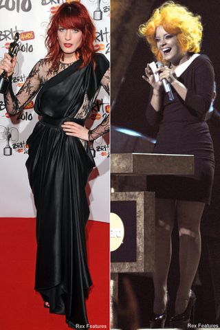 Lily Allen & Florence Welch - Celebrity News - Marie Claire
