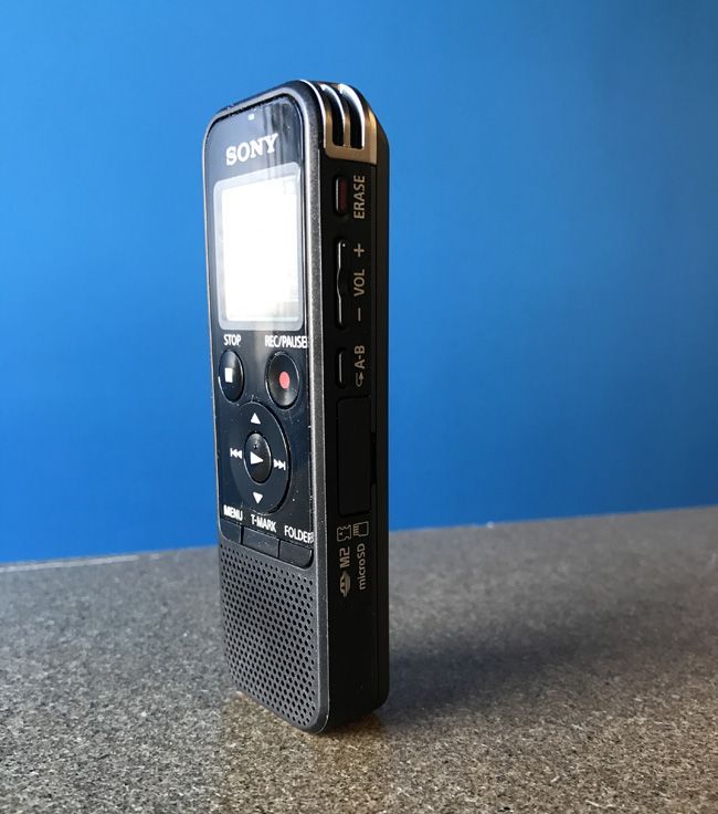 Sony ICD-PX440 image: You can add up to 400 folders.