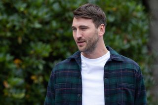 Damon Kinsella has some news that upsets his business rival Tony in Hollyoaks.