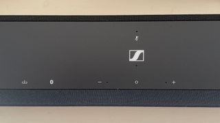 Sennheiser Ambeo Soundbar Mini top panel touch controls