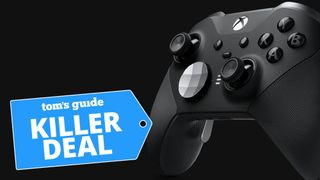 Xbox Elite Series 2 Wireless Controller with a deal tag 