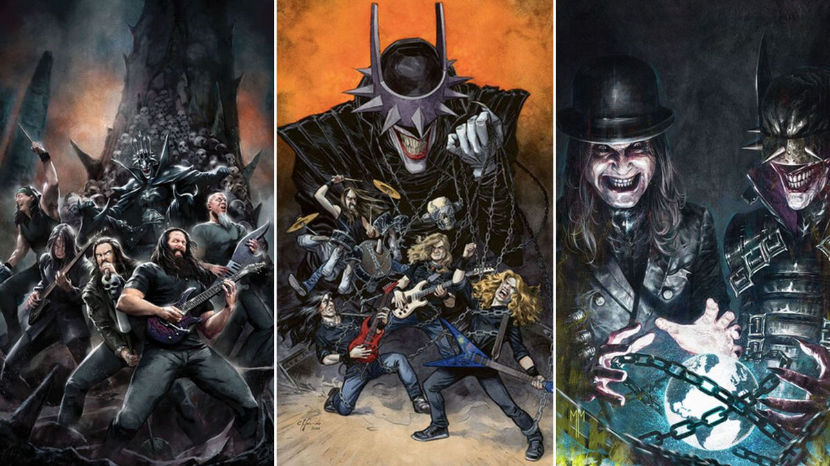 DC Comics partners with Dream Theater, Megadeth, Ozzy Osbourne and more for  Dark Nights: Death Metal – Band Edition | Guitar World