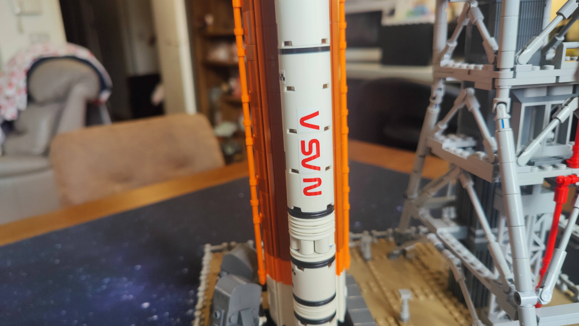 Lego NASA Artemis Space Launch System