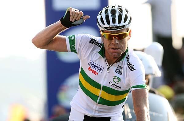 Cadel Evans (Australia) wins the 2009 World Championship Road Race.