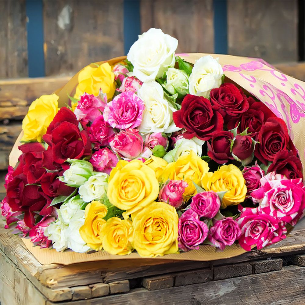 Home Bargains has an online flower delivery service and its