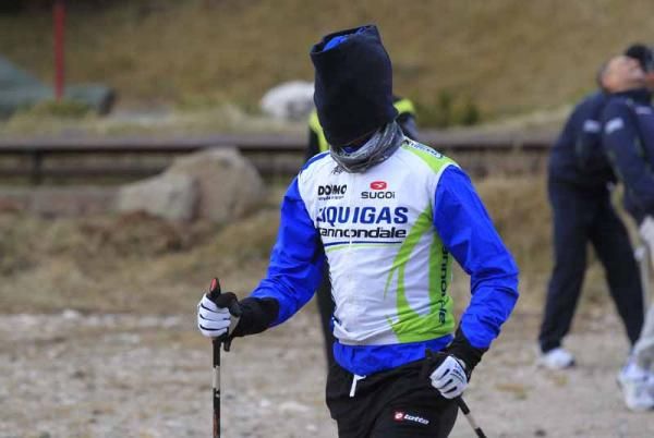 A blindfolded Nibali heading in the wrong direction