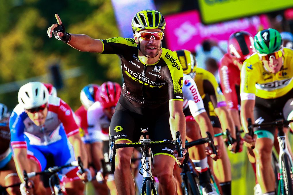 Luka Mezgec (Mitchelton-Scott) wins stage 2 at the Tour de Pologne
