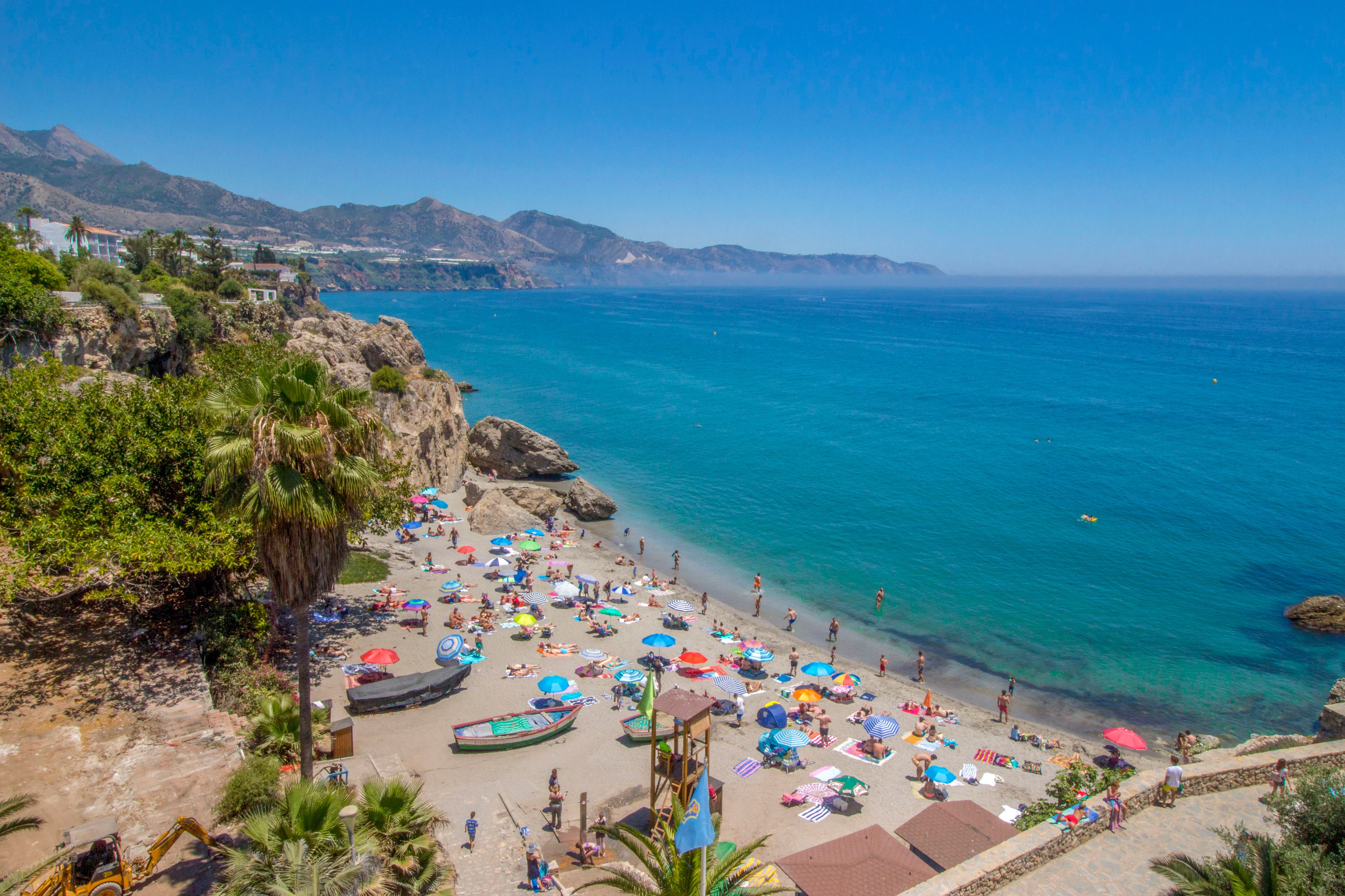 beach in malaga