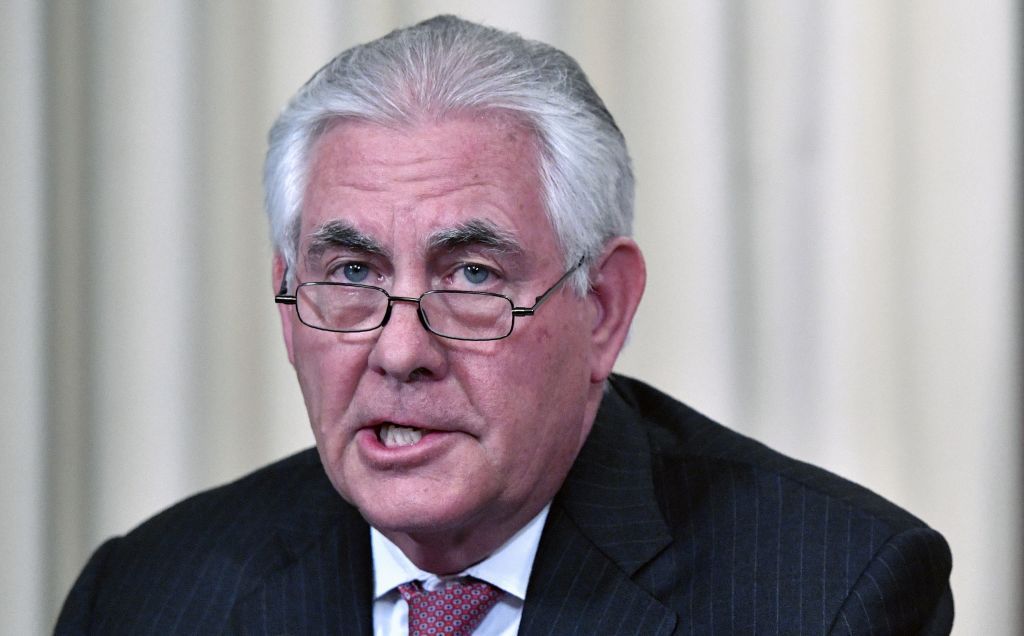 Rex Tillerson.