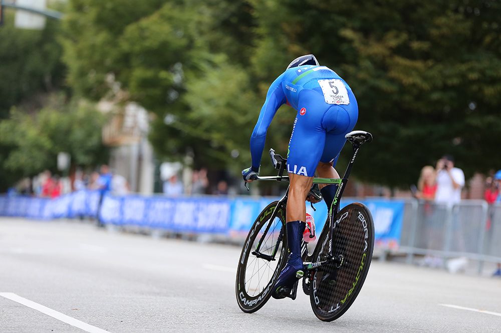 Adriano Malori (Italy) powers out of a corner