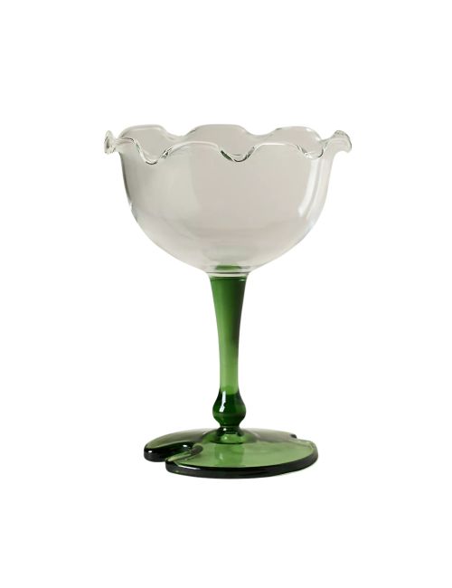 Lilypad Coupe Glasses, Set of 4